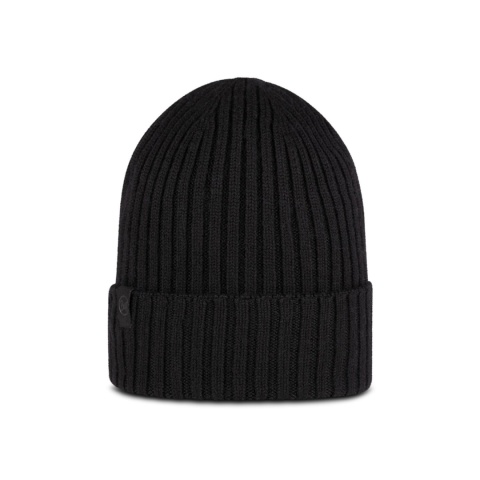 Czapka z wełny merino Buff Knitted Beanie Norval - czarny - główne