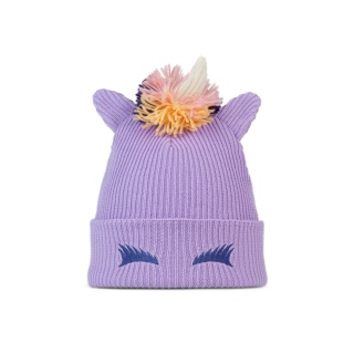 Czapka zimowa dziecięca Buff Knitted Beanie Fun Unicorn - grape ice (fioletowy)