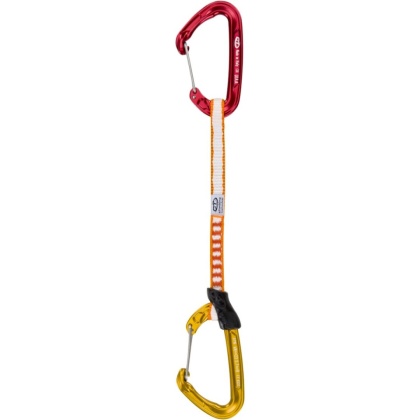 Ekspres wspinaczkowy Climbing Technology Skylotec Fly-Weight Evo Set UL 17 cm - złoty/czerwony