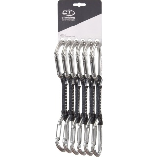Ekspresy wspinaczkowe Climbing Technology Skylotec Lime Set M-UL 12 cm - srebrny - 6 szt.