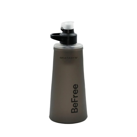 Filtr do wody Katadyn BeFree AC Tactical ze zwijaną butelką 1.0 l - czarny - główne