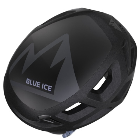 Kask wspinaczkowy Blue Ice Blast - czarny - góra