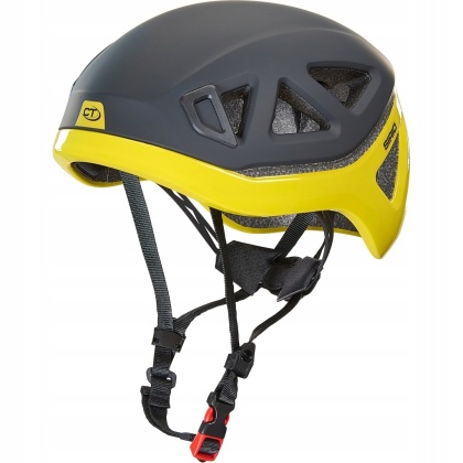 Kask wspinaczkowy Climbing Technology Sirio - czarny/żółty - roz. 52-57 cm