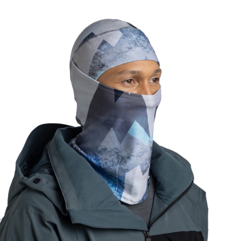 Kominiarka Buff ThermoNet Hinged Balaclava - synth blue - model 3