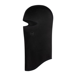 Kominiarka z wełny merino Buff Merino Lightweight Balaclava - solid black (czarny)