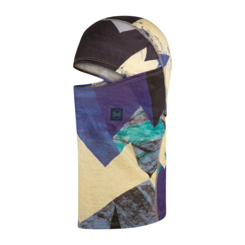 Kominiarka z wełny merino Buff Merino Midweight Hinged Balaclava - kans multi - główne
