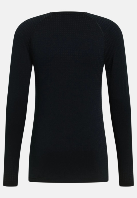 Koszulka termoaktywna męska Odlo Performance Warm Base Layer Top - czarny - tył