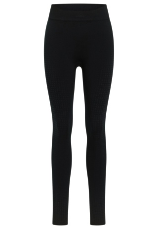 Legginsy termoaktywne damskie Odlo Performance Warm Base Layer Bottoms - czarny