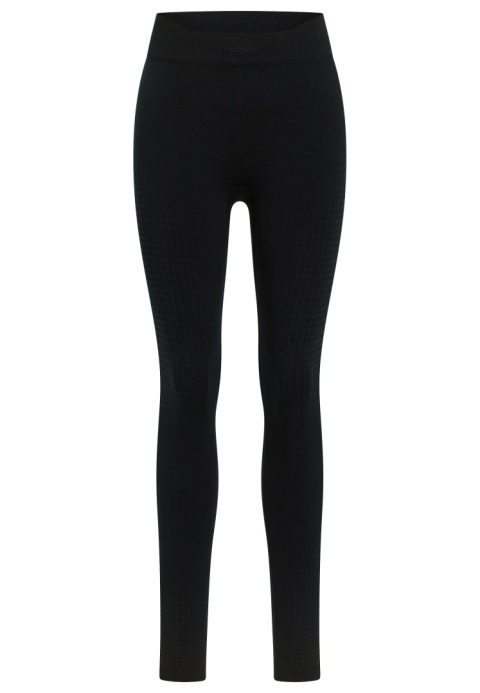 Legginsy termoaktywne damskie Odlo Performance Warm Base Layer Bottoms - czarny - produkt