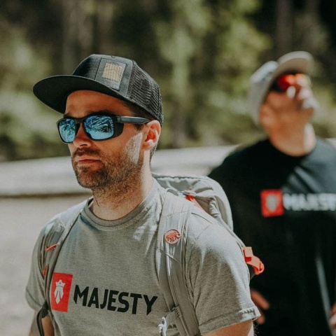 Okulary górskie Majesty Vertex - użycie 1