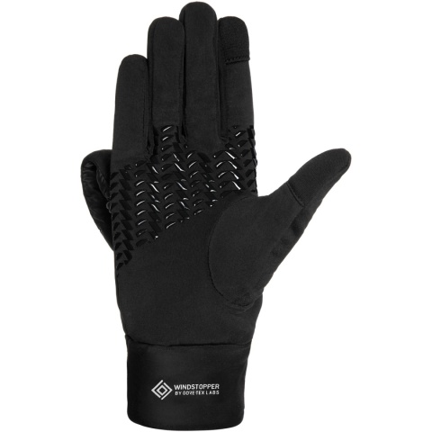 Rękawiczki Viking Atlas Gore-Tex Windstopper - czarny - bez osłony na palce 2
