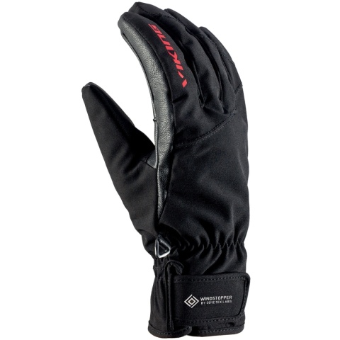 Rękawiczki Viking Windcross Gore-Tex Windstopper - czarny - główne