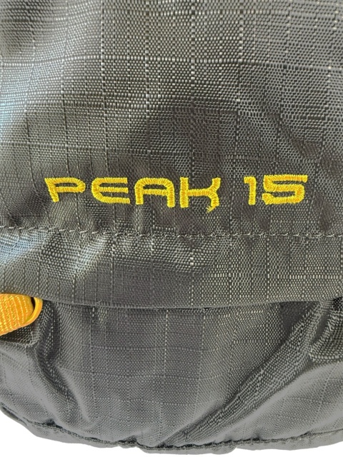 Plecak turystyczny Freetime Peak 15 - dark grey - detal