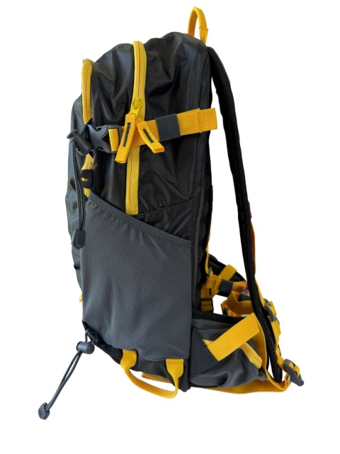 Plecak turystyczny Freetime Peak 15 - dark grey - bok