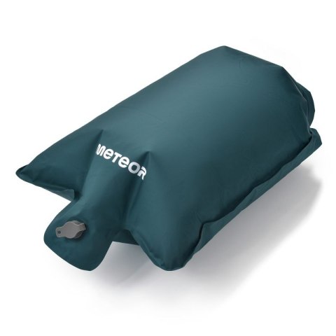 Materac dmuchany Meteor z poduszką 190x56x5,5 cm - morski - worek drybag