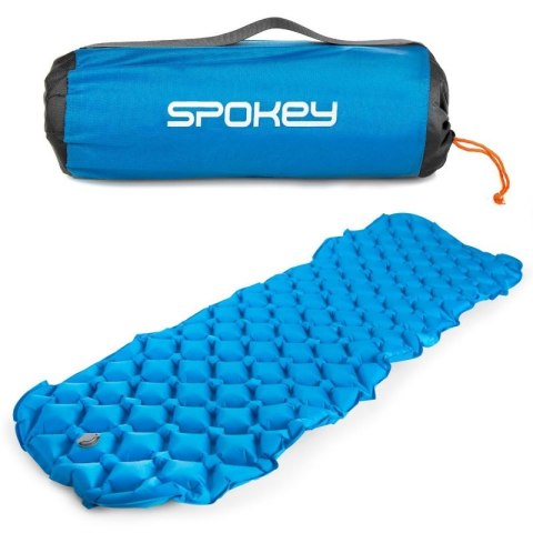 Materac turystyczny Spokey Air Bed Ultralight z pompką - niebieski - główne