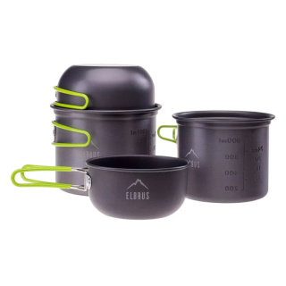 Garnki turystyczne Elbrus Hike Pro Cook Set