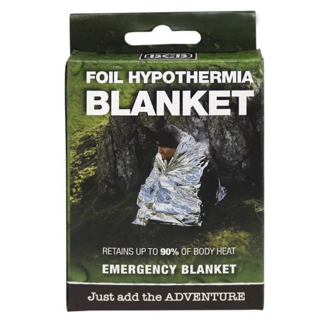 Koc termiczny BCB Foil Hypothermia Blanket - opakowanie