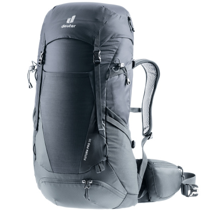 Plecak trekkingowy Deuter Futura Pro 36 z siatką dystansową - black/graphite