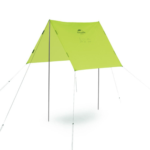 Peleryna przeciwdeszczowa Naturehike NH17D003 Nylon - zielony - tarp